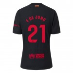 Günstige Fußballtrikots FC Barcelona Frenkie de Jong 21 Auswärtstrikot 2024-25 Kurzarm